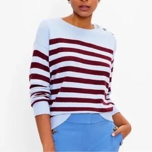 LOFT Striped Sweater